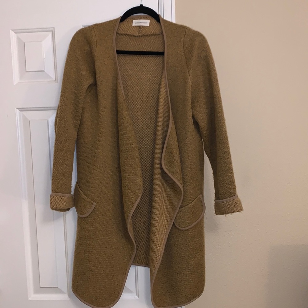 Tan Goodnight Macaroon Long Cardigan